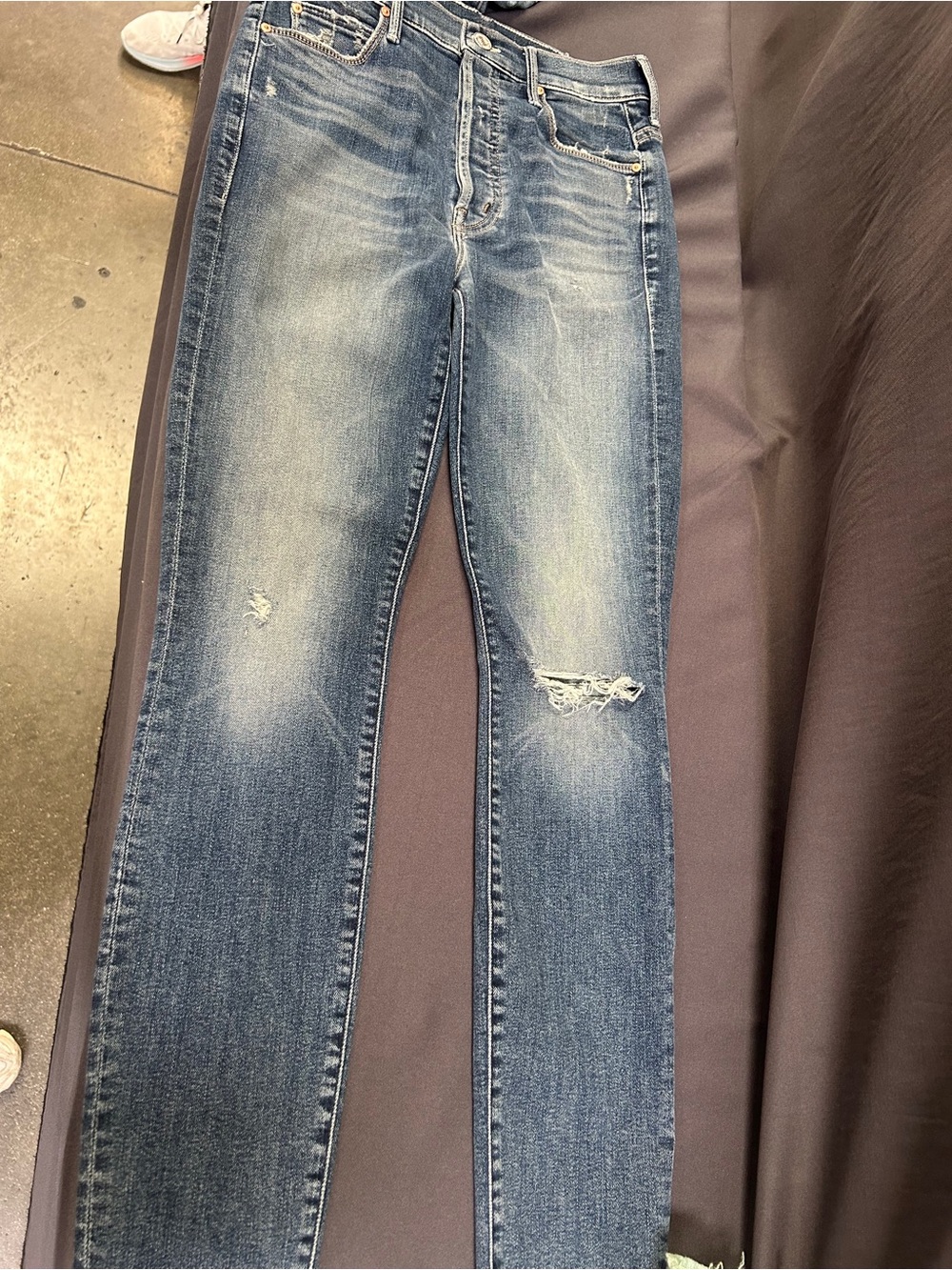 Nwt Mother the stunner ankle fray teaming up